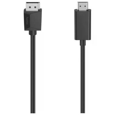 Hama Essential Line 00200712 – Cavo adattatore DisplayPort a HDMI, 1,5 m, 4K Hama Essential Line 00200712 – Cavo adattatore DisplayPort a HDMI, 1,5 m, 4K