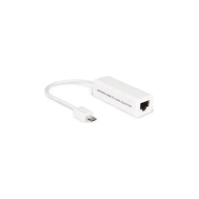 Hamlet HNUMF100 – Adattatore Micro USB OTG a Ethernet RJ-45 10/100 Mbps Hamlet HNUMF100 – Adattatore Micro USB OTG a Ethernet RJ-45 10/100 Mbps