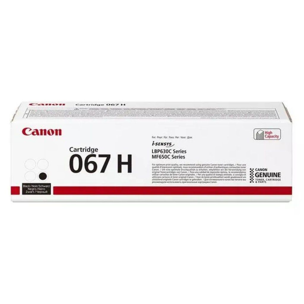 Canon 067H Toner Nero Originale ad Alta Resa Canon 067H Toner Nero Originale ad Alta Resa