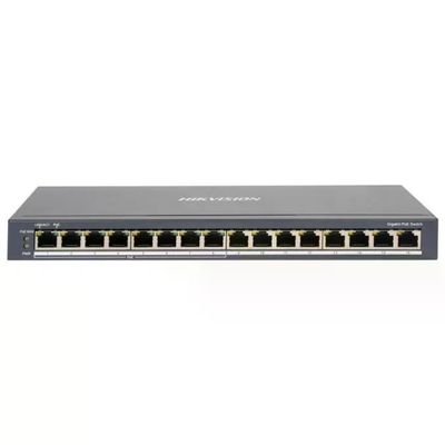 Hikvision DS-3E0516P-O Switch Gigabit 16 Porte, 8 PoE+ 110 W
