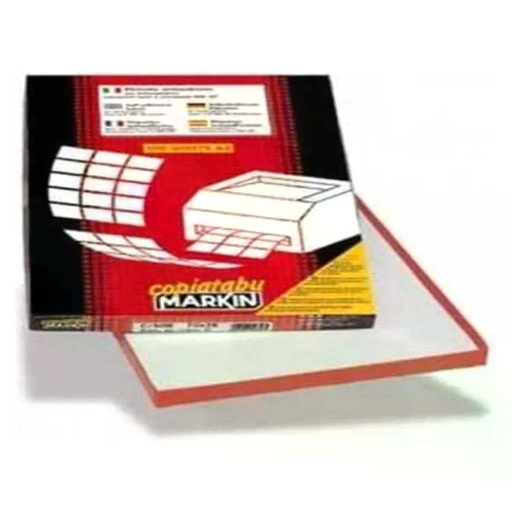 Markin 210C581 Etichette Adesive A4 Bianche, 19 × 10 mm, 28.000 Pezzi Markin 210C581 Etichette Adesive A4 Bianche, 19 × 10 mm, 28.000 Pezzi