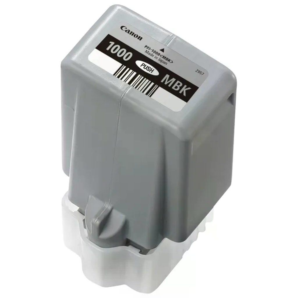 Canon PFI-1000MBK Cartuccia d'inchiostro a pigmento 80 ml per imagePROGRAF PRO-1000 colore Nero Opaco