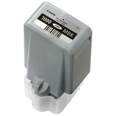 Canon PFI-1000MBK Cartuccia d'inchiostro a pigmento 80 ml per imagePROGRAF PRO-1000 colore Nero Opaco Canon PFI-1000MBK Cartuccia d'inchiostro a pigmento 80 ml per imagePROGRAF PRO-1000 colore Nero Opaco
