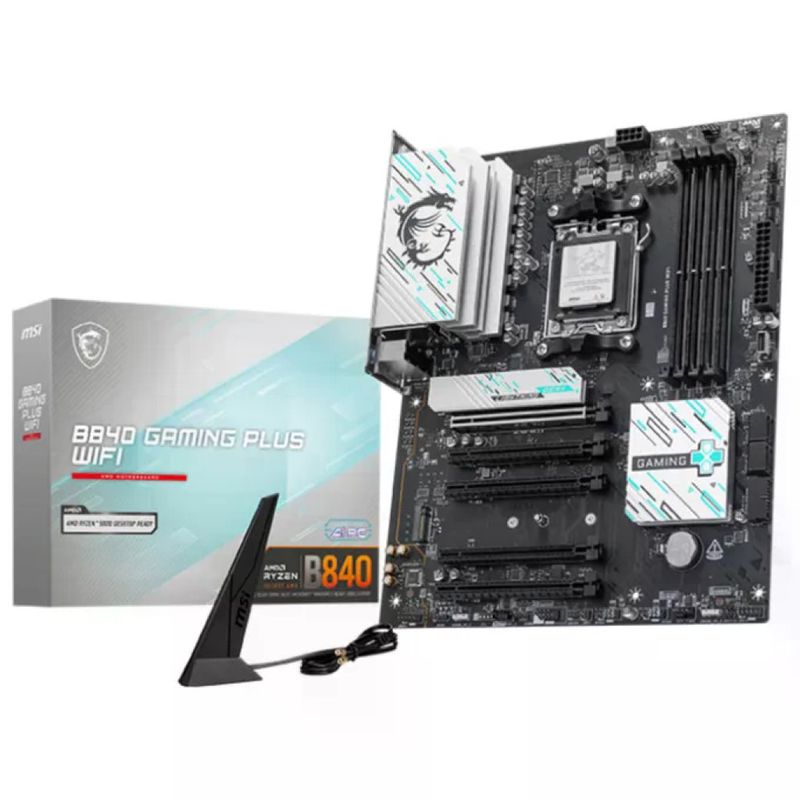 MSI B840 Gaming Plus WiFi Scheda Madre ATX AM5 DDR5 MSI B840 Gaming Plus WiFi Scheda Madre ATX AM5 DDR5