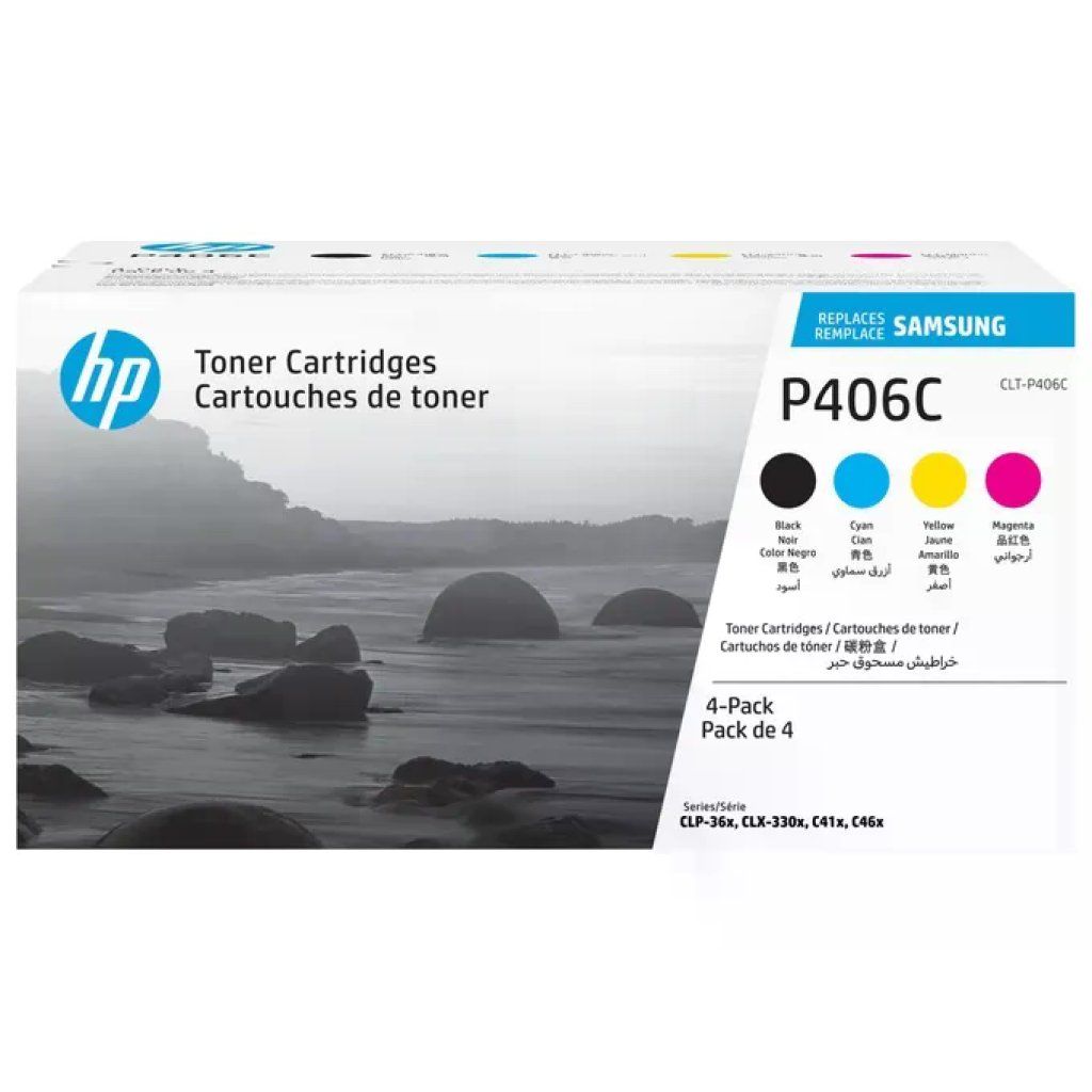 HP SU375A CLT-P406C – Set 4 Toner Nero, Ciano, Magenta e Giallo