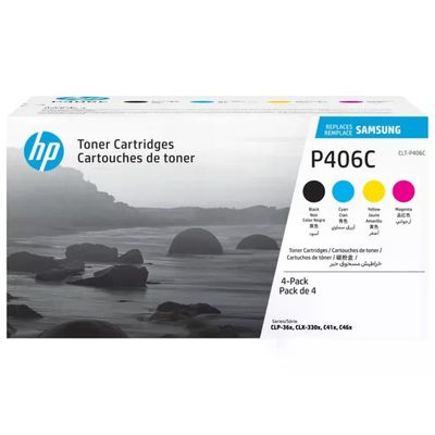 HP SU375A CLT-P406C – Set 4 Toner Nero, Ciano, Magenta e Giallo