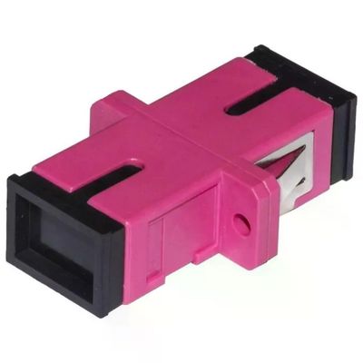 LINK Confezione 12 Adattatori Fibra Ottica SC/SC OM4 Simplex UPC
