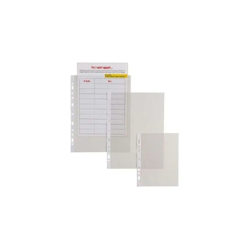Sei Rota Ercole – 25 buste trasparenti forate 22 × 30 cm
