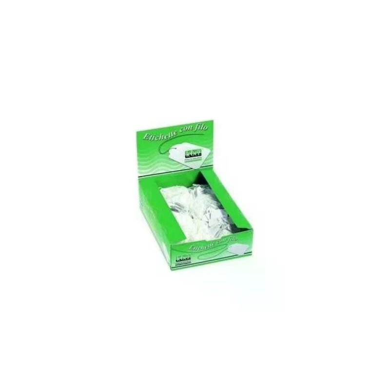 Lebez Etichette con Filo, 1.000 Pezzi