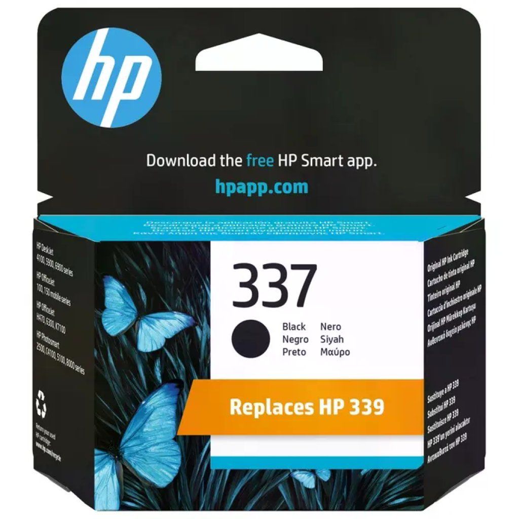 HP C9364EE Cartuccia Inkjet 337 Nero 11ml Resa Standard 400 Pagine colore Nero HP C9364EE Cartuccia Inkjet 337 Nero 11ml Resa Standard 400 Pagine colore Nero