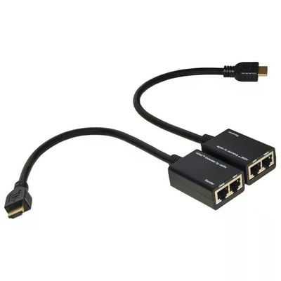 LINK LKEXT15 Extender HDMI Full HD 1080p fino a 30 m su 2 cavi CAT 6 LINK LKEXT15 Extender HDMI Full HD 1080p fino a 30 m su 2 cavi CAT 6
