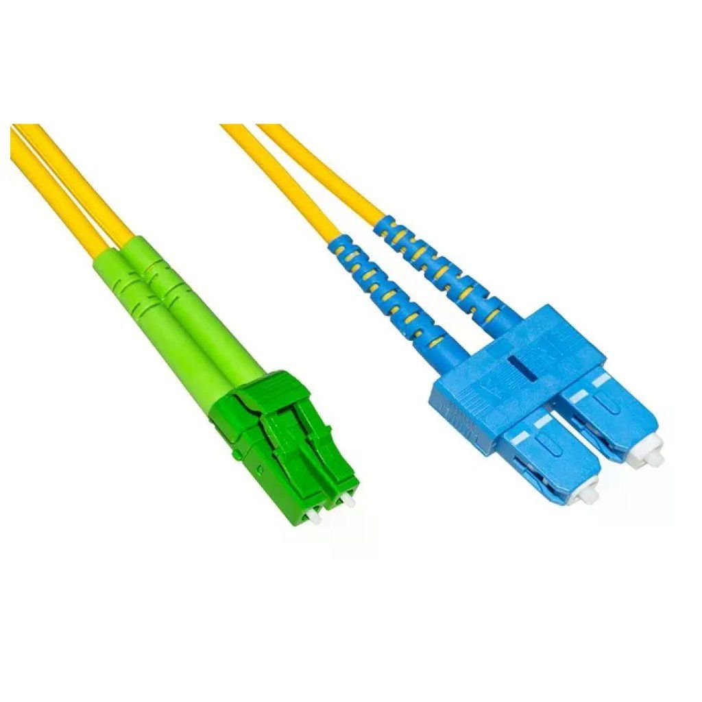 LINK Cavo fibra ottica duplex LINK LC/APC-SC/UPC OS2 5 m