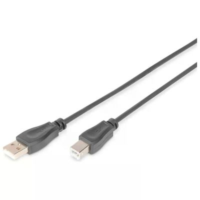 ASSMANN Digitus Cavo USB 2.0 A-B, 1,8 m, nero ASSMANN Digitus Cavo USB 2.0 A-B, 1,8 m, nero