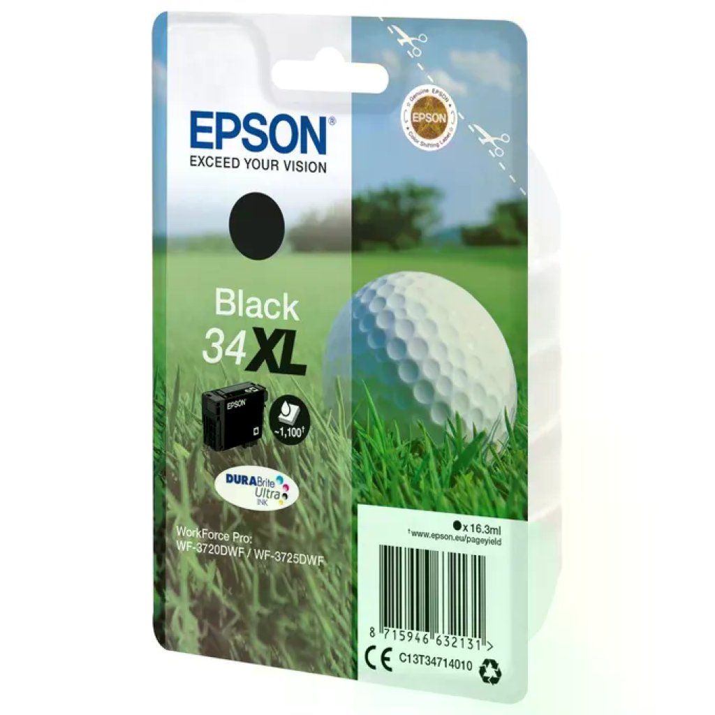 Epson DURABrite Ultra 34XL Cartuccia Originale Nera