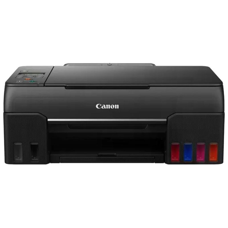 Canon PIXMA G650 MegaTank Stampante Multifunzione Inkjet A4 Wi-Fi, 6 Serbatoi Ricaricabili, Nero