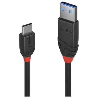 Lindy Black Line Cavo USB 3.1 USB-C a USB-A, 15 m, 3 A Lindy Black Line Cavo USB 3.1 USB-C a USB-A, 15 m, 3 A