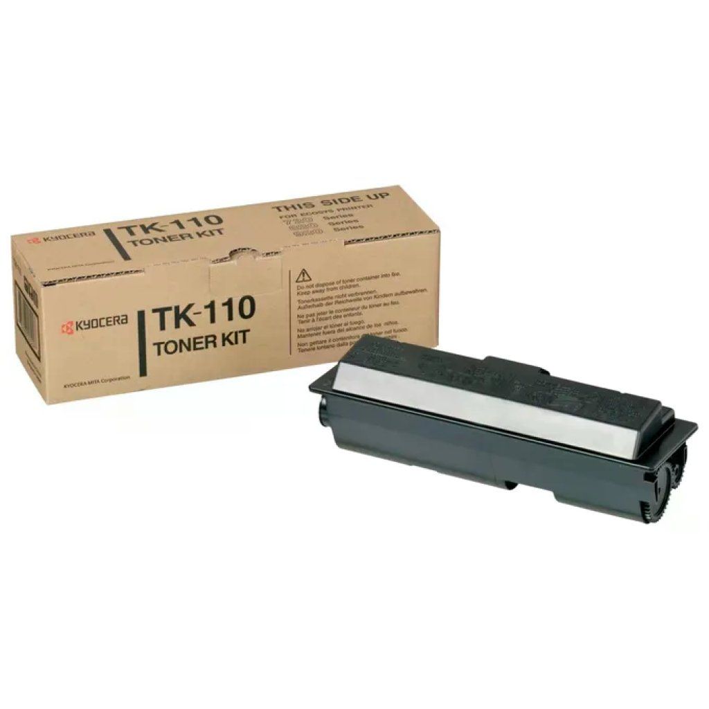 KYOCERA Toner originale Kyocera TK-110 nero – resa fino a 6.000 pagine KYOCERA Toner originale Kyocera TK-110 nero – resa fino a 6.000 pagine