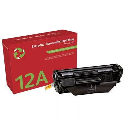 XEROX Toner Xerox Everyday Remanufactured Nero, compatibile HP Q2612A (12A) – 2.600 pagine XEROX Toner Xerox Everyday Remanufactured Nero, compatibile HP Q2612A (12A) – 2.600 pagine
