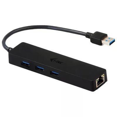 I-TEC Advance U3GL3SLIM Hub USB 3.0 con Ethernet Gigabit