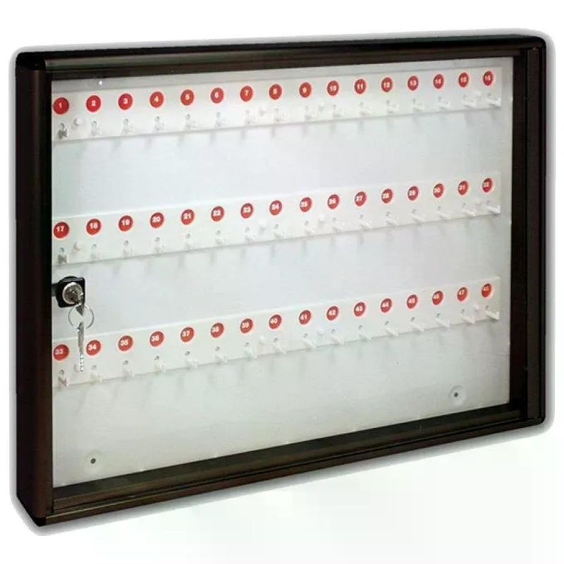 Alubox 23BCN48-VRGH Bacheca Portachiavi 48 Ganci Grigio Ghisa Alubox 23BCN48-VRGH Bacheca Portachiavi 48 Ganci Grigio Ghisa