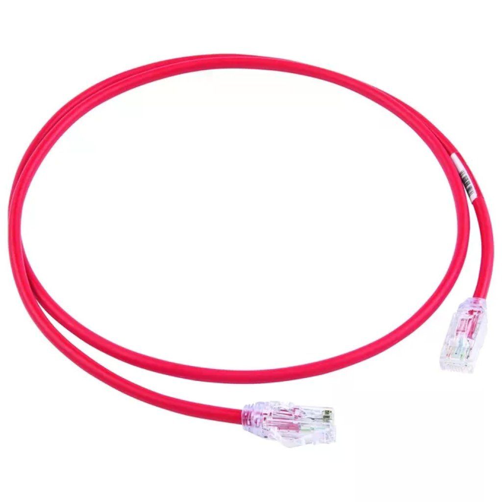 Panduit Cavo Patch Ethernet Cat 6A U/UTP LSZH Rosso 3 m