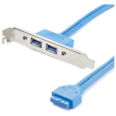 StarTech.com USB3SPLATE – Piastra Slot con 2 Porte USB 3.0 StarTech.com USB3SPLATE – Piastra Slot con 2 Porte USB 3.0