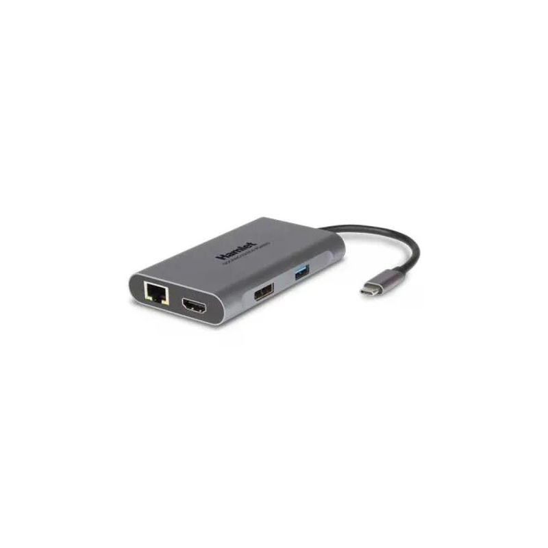 Hamlet HDKC-PD400D Docking Station USB-C 85W Dual Display 4K