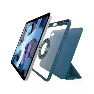 Celly BOOKMAG01BL Custodia Magnetica Blu per iPad 10,2” (7ª/8ª/9ª Gen.) con Porta Penna