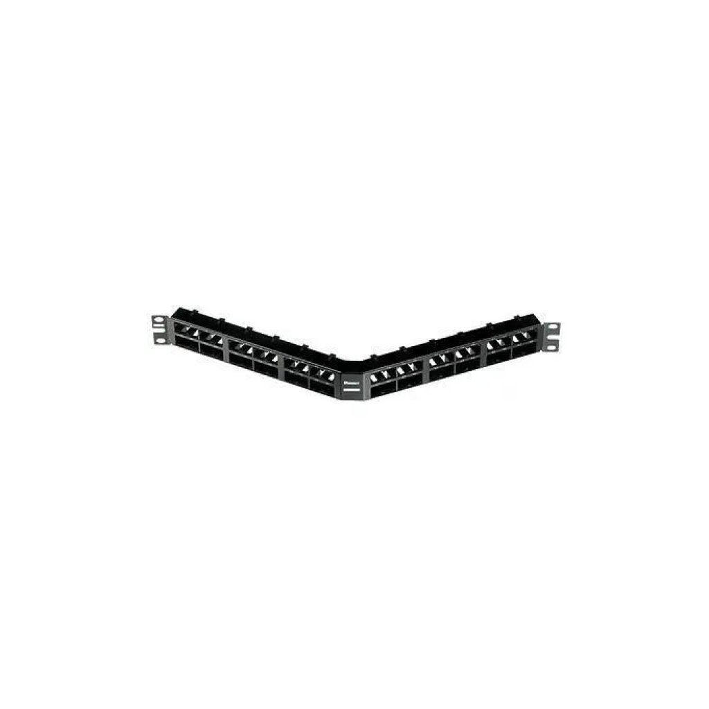 Panduit CPA48HDBL Patch Panel Schermato 48 Porte RJ45, 1U, Nero Panduit CPA48HDBL Patch Panel Schermato 48 Porte RJ45, 1U, Nero