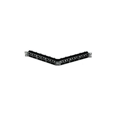 Panduit CPA48HDBL Patch Panel Schermato 48 Porte RJ45, 1U, Nero