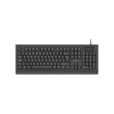 Nilox NXKDNIE001T Tastiera USB con Lettore di Card