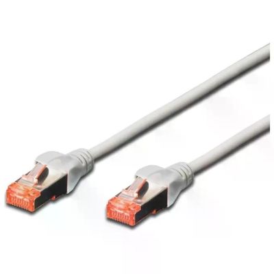 WP Europe Cavo Patch Ethernet Cat 6 S/FTP LSZH Grigio 15 m
