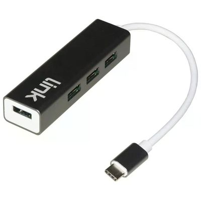 DIGITUS LKHUB307 Hub USB-C a 4 porte USB 3.0