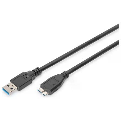 DIGITUS Cavo USB 3.0 da USB-A a Micro-B, nero DIGITUS Cavo USB 3.0 da USB-A a Micro-B, nero