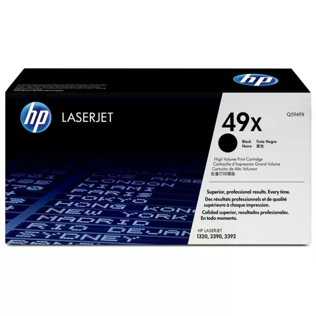 HP Toner originale HP 49X Q5949X nero ad alta capacità