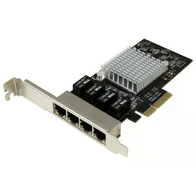 StarTech.com ST4000SPEXI – Scheda di rete PCIe Gigabit a 4 porte con PoE StarTech.com ST4000SPEXI – Scheda di rete PCIe Gigabit a 4 porte con PoE