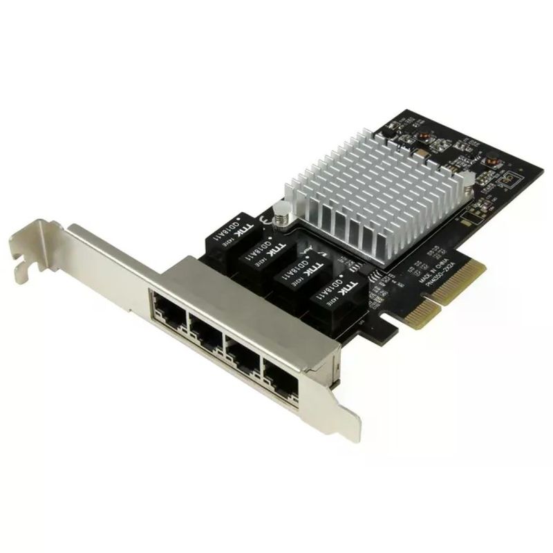 StarTech.com ST4000SPEXI – Scheda di rete PCIe Gigabit a 4 porte con PoE StarTech.com ST4000SPEXI – Scheda di rete PCIe Gigabit a 4 porte con PoE