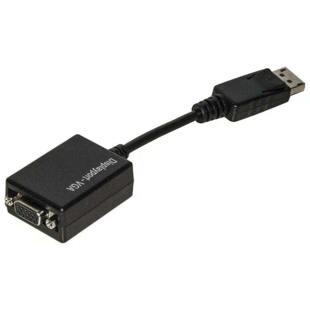 Link LKADAT19 Adattatore DisplayPort maschio a VGA femmina, 15 cm, nero