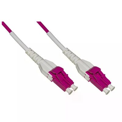 LINK Cavo Fibra Ottica LC-LC OM4 Duplex Uniboot 5 m