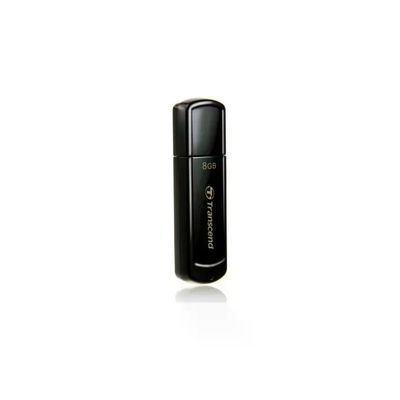 Transcend JetFlash 350 Chiavetta USB 2.0 da 8 GB, Nera Transcend JetFlash 350 Chiavetta USB 2.0 da 8 GB, Nera