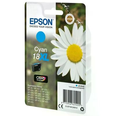 Epson 18XL Margherita Cartuccia Originale Ciano