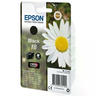 Epson C13T18014022 Claria Home Cartuccia Margherita Originale Inkjet Pigmento 5 Epson C13T18014022 Claria Home Cartuccia Margherita Originale Inkjet Pigmento 5