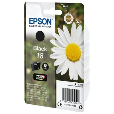 Epson 18 Cartuccia Originale Nero Claria Home 5,2 ml