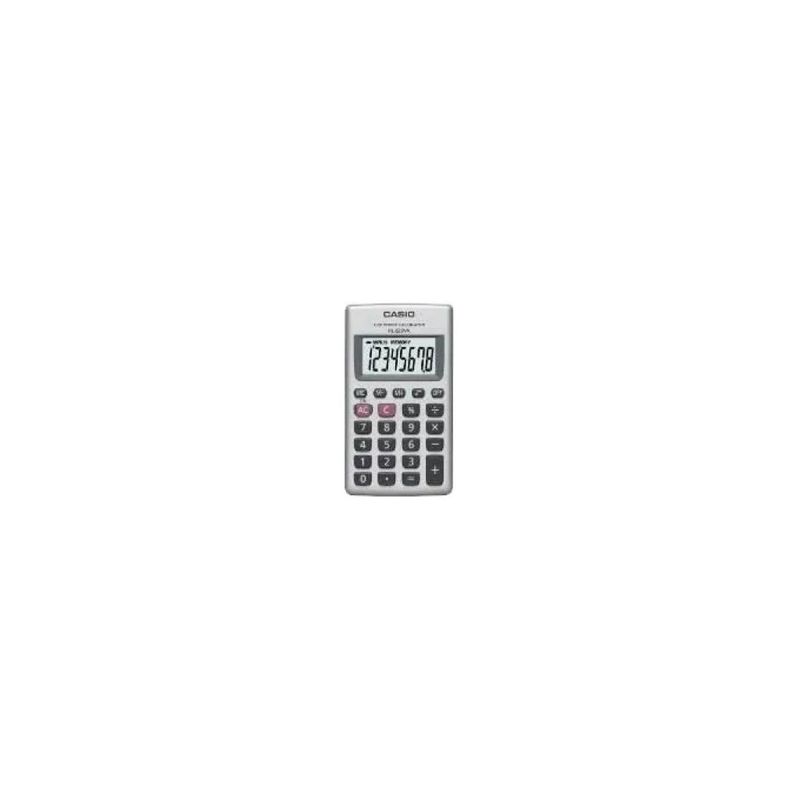 Casio HL-820VA Calcolatrice Tascabile 8 Cifre Argento Casio HL-820VA Calcolatrice Tascabile 8 Cifre Argento