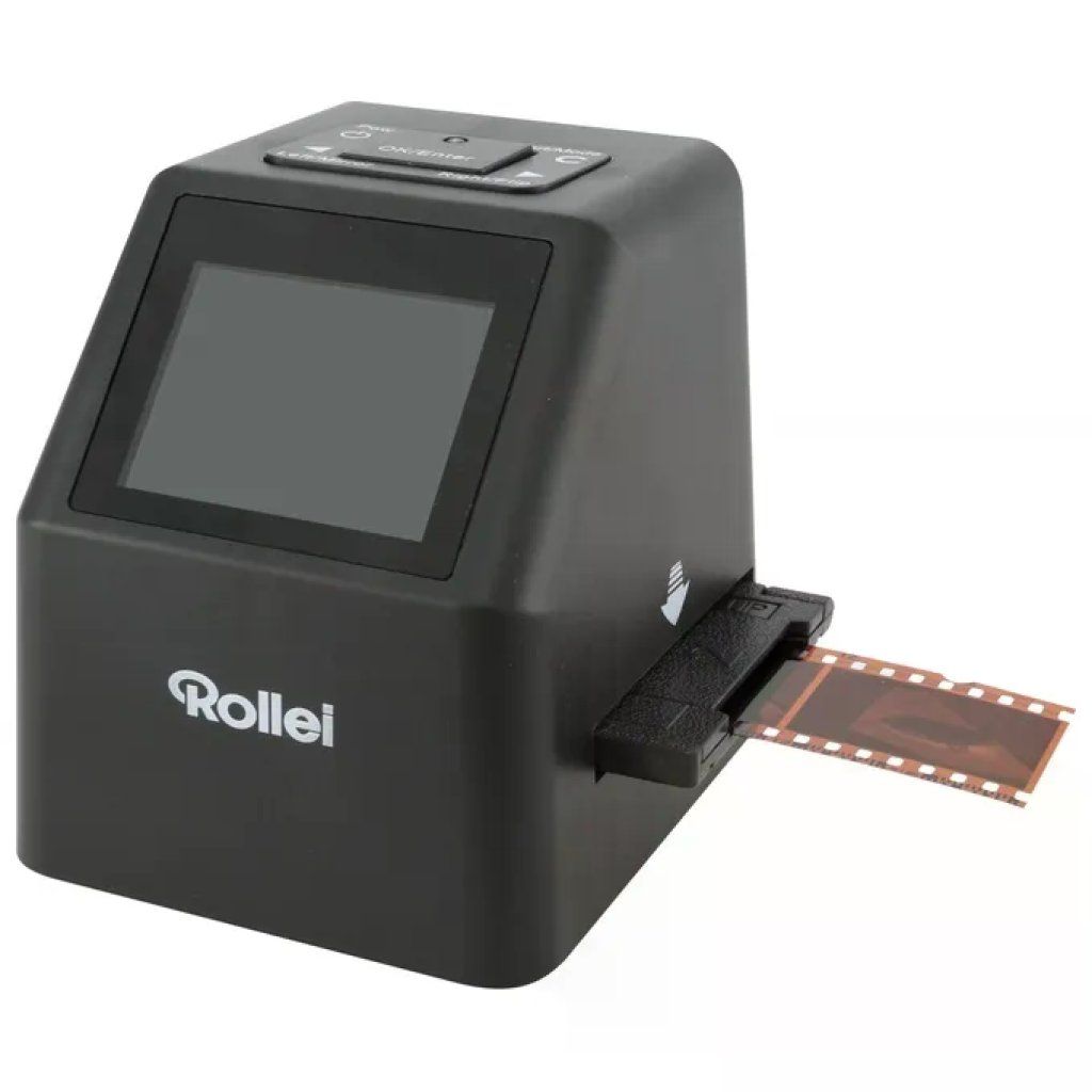 Rollei DF-S 310 SE Scanner per Diapositive e Negativi, 14 MP, 3600 dpi, Display LCD 2,4”