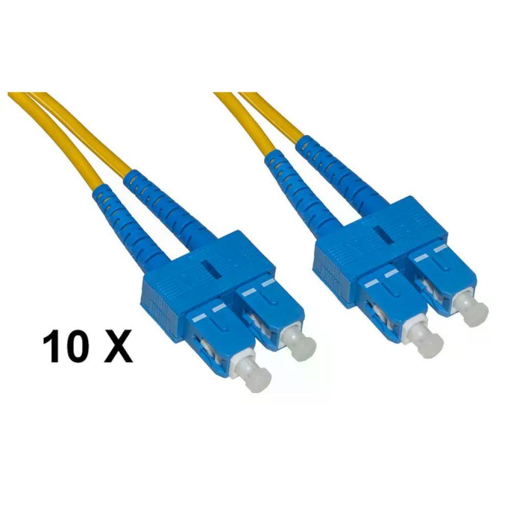 LINK 8028400098801 LKSCSC902E Cavo Fibra Ottica SC-SC Singlemode Duplex OS2 9