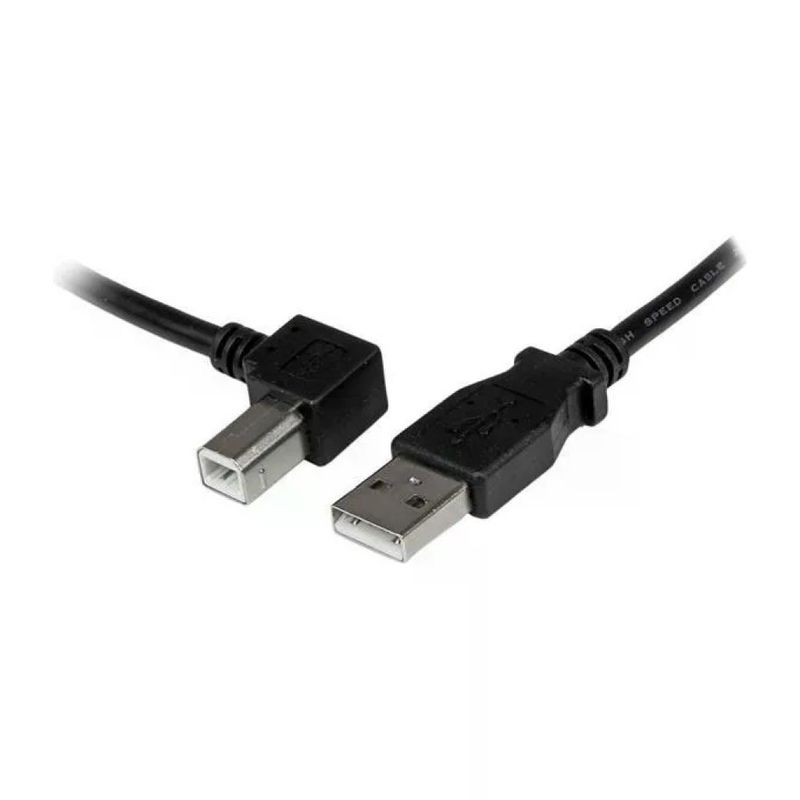 StarTech.com Cavo USB 2.0 A-B maschio/maschio angolare sinistro, 1 m