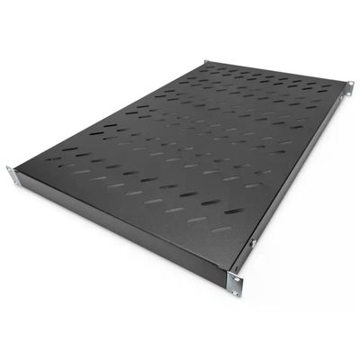 Digitus DN-97649 – Ripiano rack 19" 1U regolabile, nero
