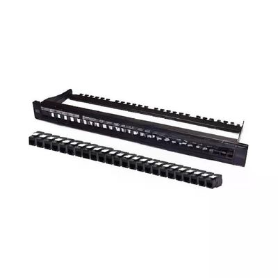 WP Europe Patch Panel 1U Cat.6 UTP Toolless, 24 Porte RJ45, Nero WP Europe Patch Panel 1U Cat.6 UTP Toolless, 24 Porte RJ45, Nero