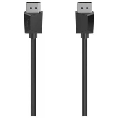 Hama Cavo DisplayPort 1.2 Maschio-Maschio, 4K, 1,5 m, Nero